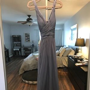 Blue/grey formal dress